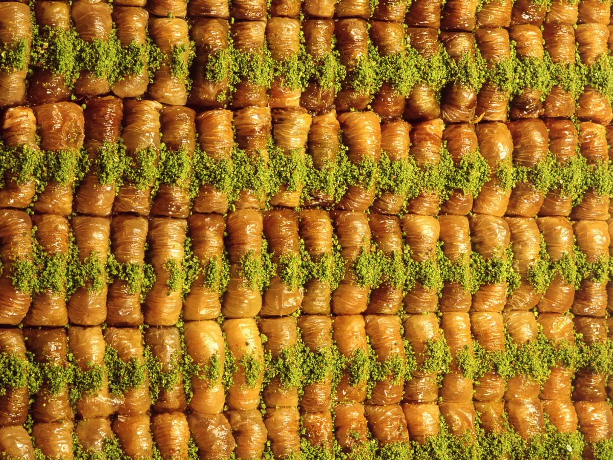 Пахлава бурма с фисташкой